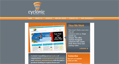 Desktop Screenshot of cyclonicconsulting.com